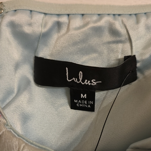 Lulu's Pink and Green Strapless  Sundress - Picture 2 of 16